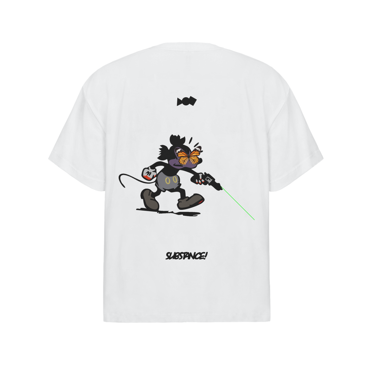 micky with a butterfly T-Shirt