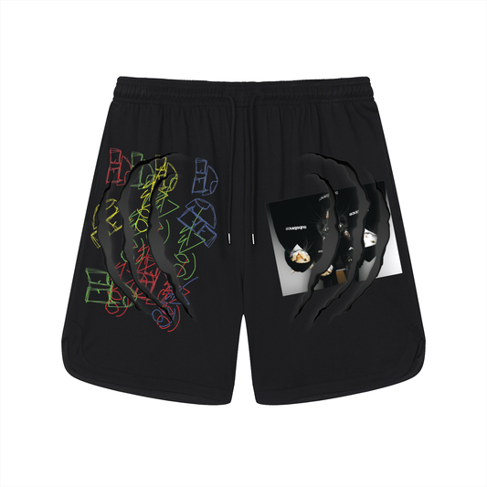 katz light Mesh-Lined Shorts