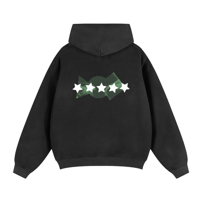 5starVik's Two-way Zipper  Hoodie