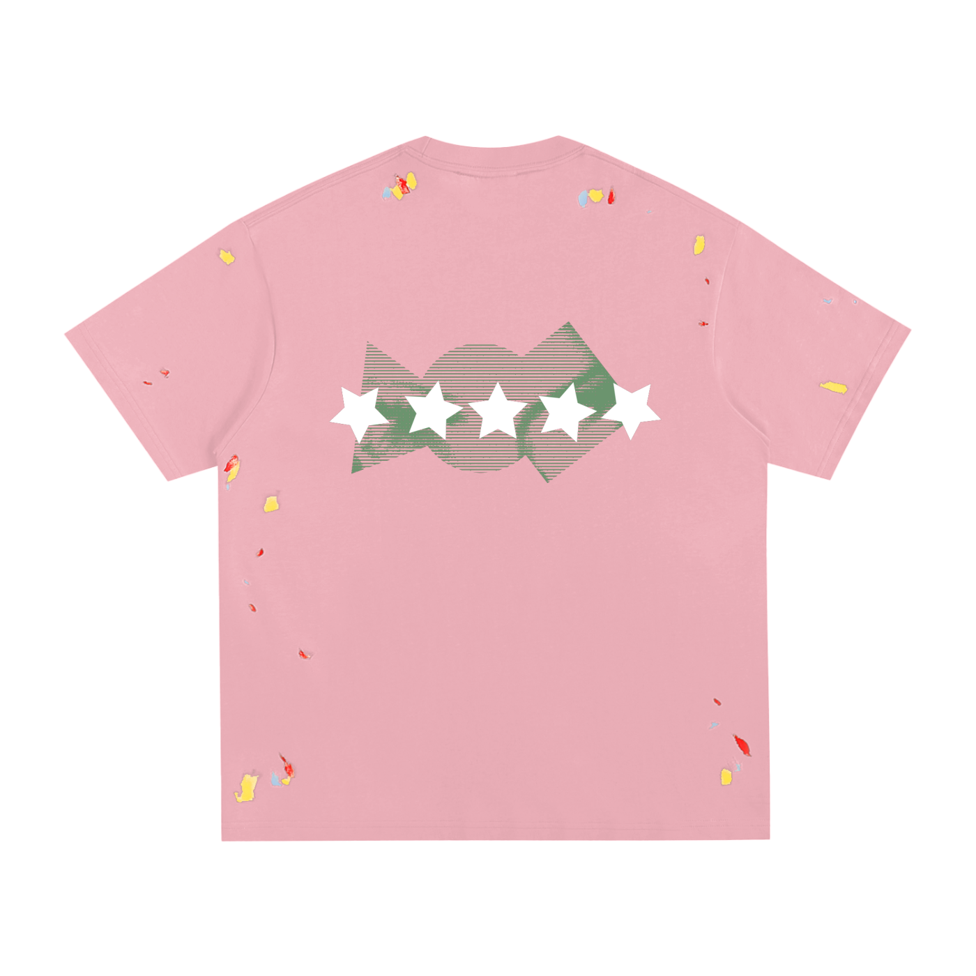 5starVik's Paint Splatter T-Shirt