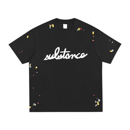 5starVik's Paint Splatter T-Shirt