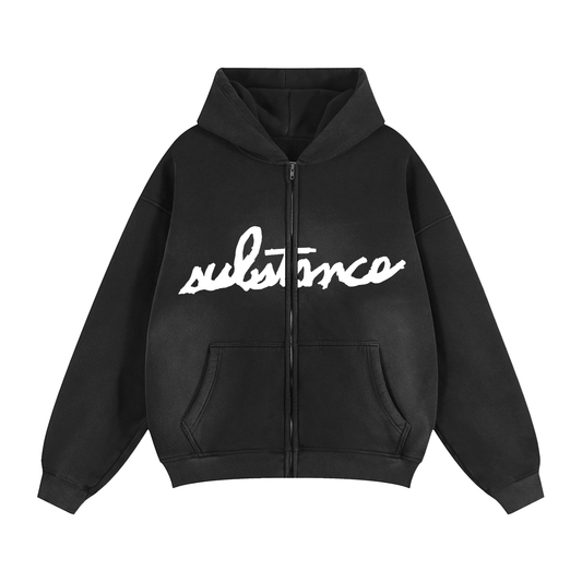 5starVik's Two-way Zipper  Hoodie